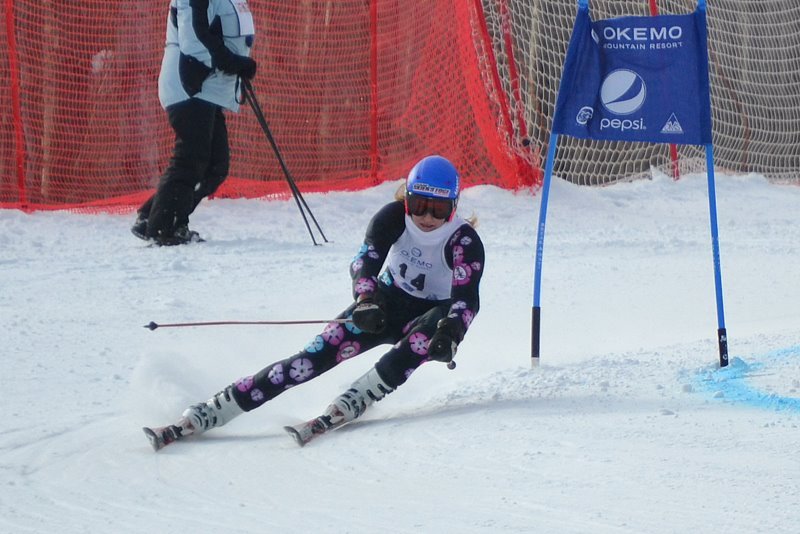 Leika Scott of Falmouth is one of 24 Maine skiers who will compete at the Eastern High School Alpine Championships in Bartlett, N.H.
