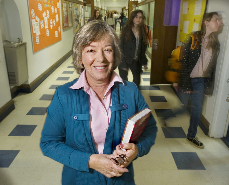 Susan Cressey, principal of Kennebunk High School, is heading to China on Saturday, hoping to establish a sister-school relationship and encourage students there to enroll in Maine schools.