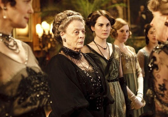 Maggie Smith, left, Michelle Dockery and Laura Carmichael are part of a large ensemble cast of the surprise hit series "Downtown Abbey".