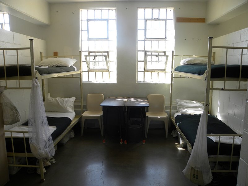 Rod Blagojevich will share a four-man cell like this one at the Federal Correctional Institution Englewood in Littleton, Colo.