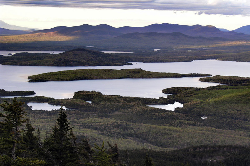 Photo shows Moosehead Lake near Greenville. The Land Use Regulation Commission did not violate any procedural rules in approving a massive residential development in the region, the Maine Supreme Judicial Court ruled Thursday.