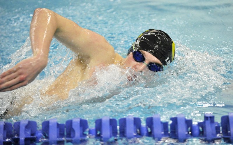 Cheverus junior Trebor Lawton won Class A titles in the 200-yard individual medley and 100 backstroke, and also helped the Stags with the 200 medley relay.
