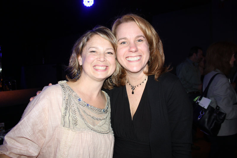 Fiddlehead board vice president Nadra Edgerley and President Karyn MacLeod, who teamed to organize the Green Gala.