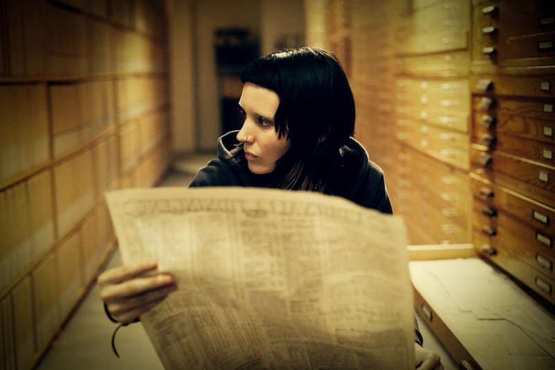 Rooney Mara in “The Girl with the Dragon Tattoo.”