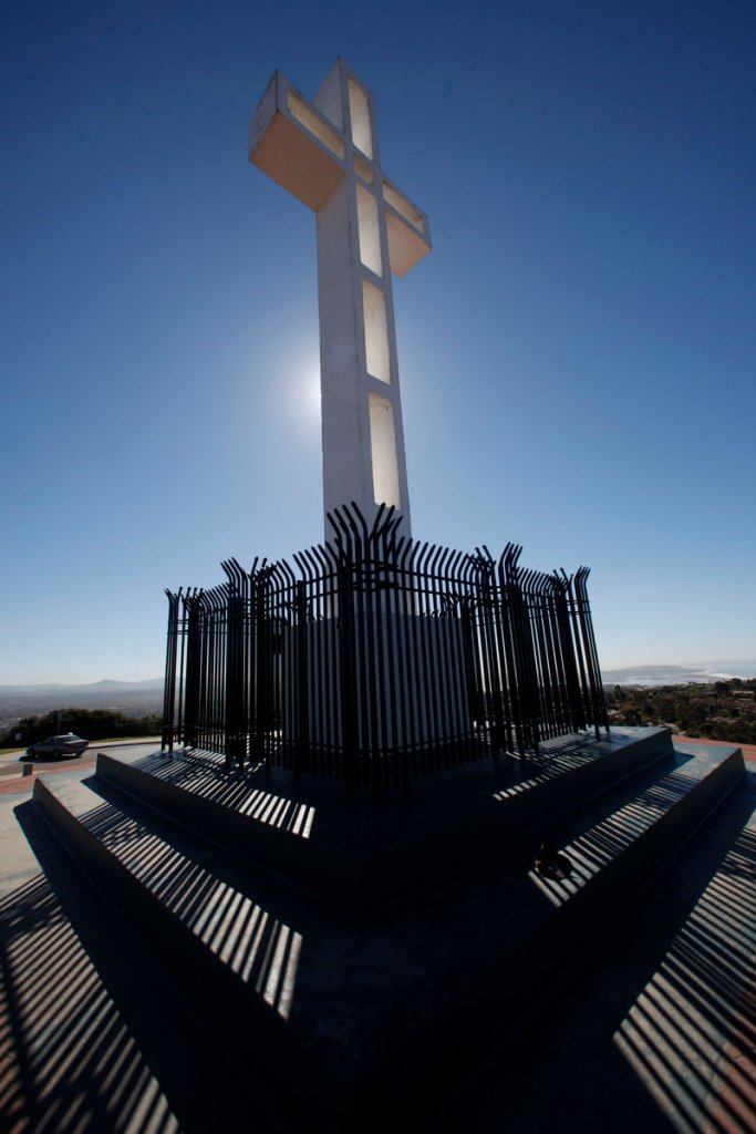 The cross at Mt. Soledad Memorial has been in place since 1954. The court case could resolve the issue of the use of religious symbols on public land.