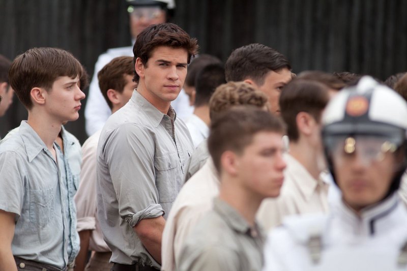 Liam Hensworth is Gale in "The Hunger Games."