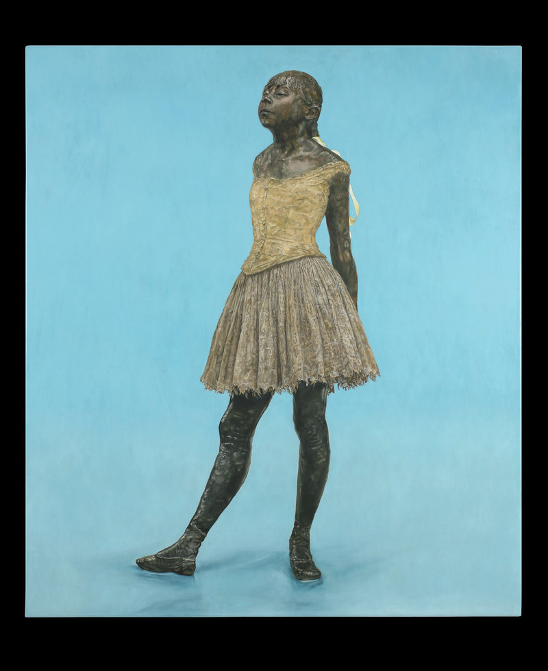 'Little Dancer on Blue' by Jane Sutherland.