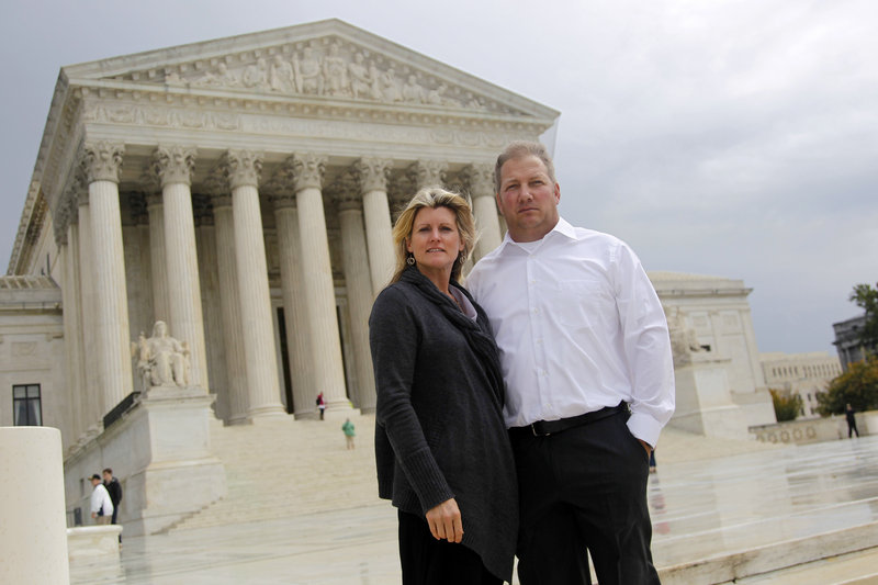 Mike and Chantell Sackett of Priest Lake, Idaho, won their case against the Environmental Protection Agency, which blocked construction of their home, in the Supreme Court.