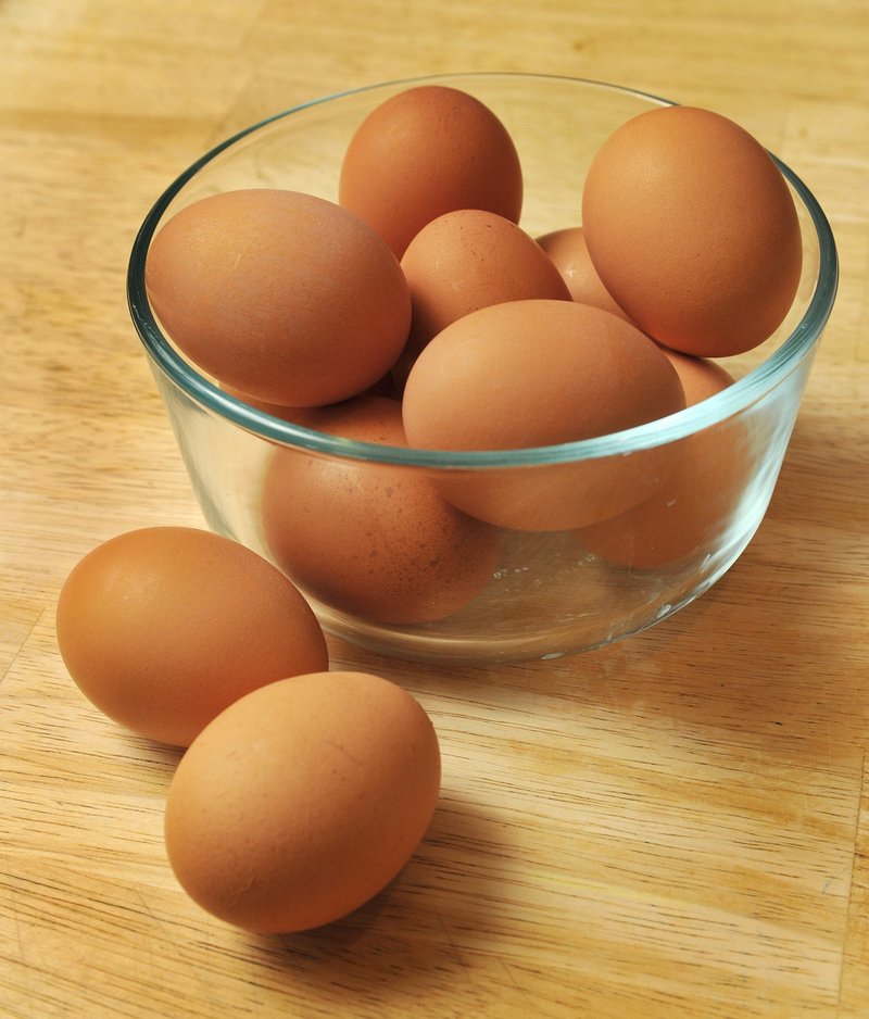Don't leave eggs unrefrigerated for more than two hours.