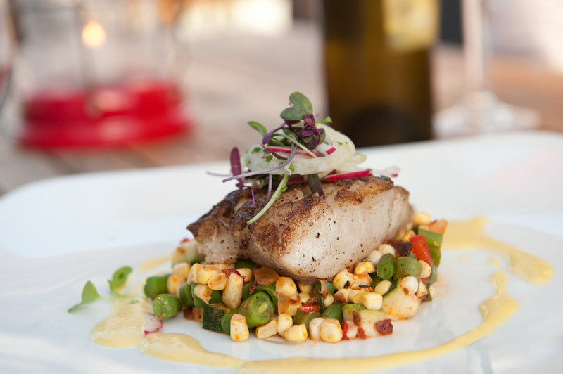 If given the opportunity, chef Mitch Kaldrovich of Sea Glass Restaurant would serve the president an entree of fresh-caught silver hake, “a delicious alternative to haddock or cod.”