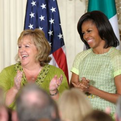 Michelle Obama, Enda Kenny