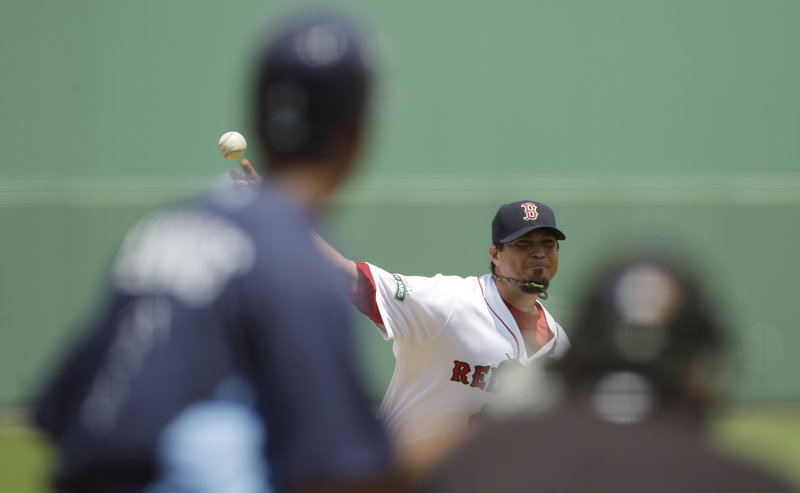 Josh Beckett made it back-to-back outstanding starts Tuesday for the Boston Red Sox, allowing one hit and striking out five over five innings in an 8-0 victory against the Tampa Bay Rays at Fort Myers, Fla. Jon Lester allowed no runs and struck out 10 in seven innings Monday.