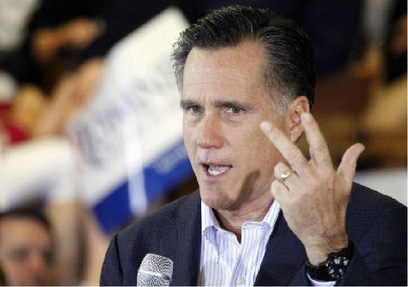 Republican presidential candidate Mitt Romney speaks at the Mississippi Farmers Market in Jackson, Miss., on Friday. Despite his primary victories and lead in delegates, the front-runner in the four-person GOP field has failed to catch fire with many Republicans in the South and Midwest. (AP Photo)