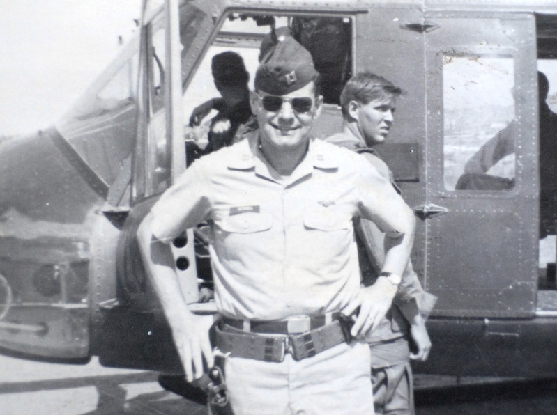 Paul Getchell in 1969 at a base in Vietnam. He died in Laos in 1969.