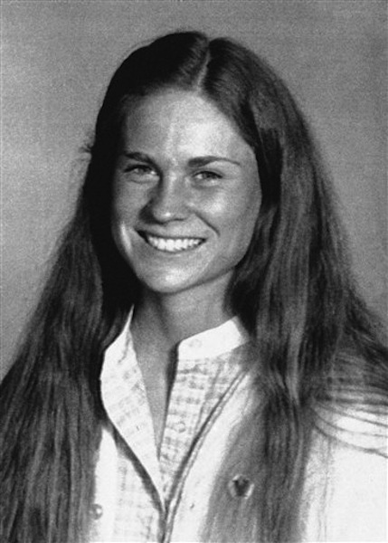 This undated handout photo shows Kari Swenson who was kidnapped by "mountain man" Don Nichols. Nichols, who abducted the world-class biathlete in 1984 to keep as a wife for his son once wrote that blame for the "incident" lies with her and a would-be rescuer he shot and killed. Nichols will likely need to be more contrite in April 2012 when he gets in front of the historically stern Montana Parole Board. (AP Photo/File)