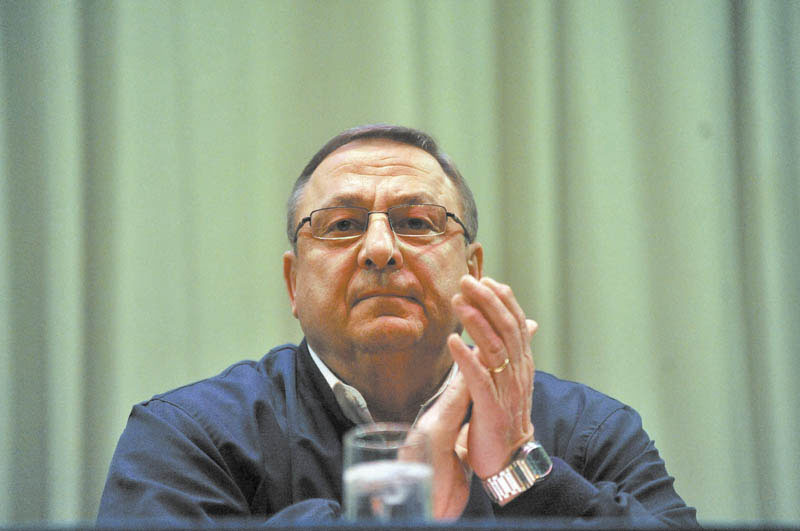 Gov. Paul LePage has upended the budget process but made little progress toward his policy goal.