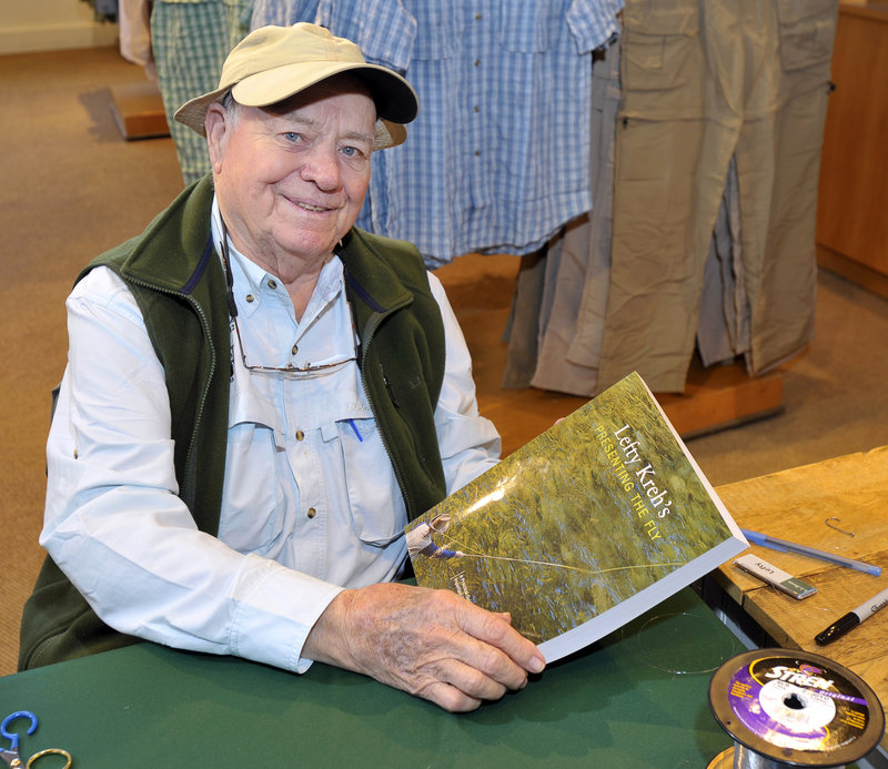 Lefty Kreh, who has caught fish in such diverse locations as Chile, Russia, Australia and New Guinea, says he returns to Maine for its rivers and smallmouth bass. But he also loves the independence of its people, and the fact the state reminds him of an America of the past.