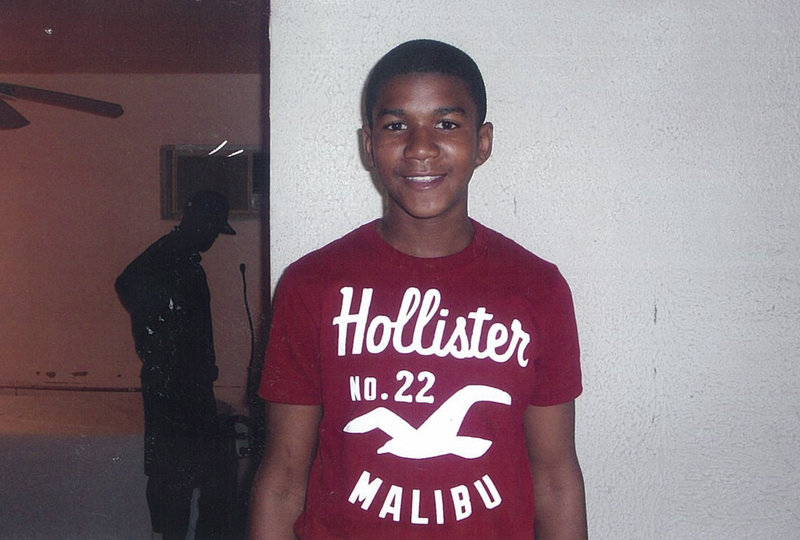 Trayvon Martin is seen in an undated family photo.