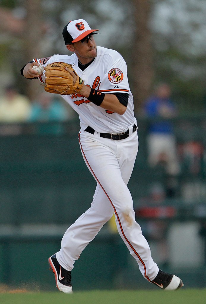 Ryan Flaherty played in 25 games this spring with the Orioles, hitting .232 with a homer and 10 RBI.