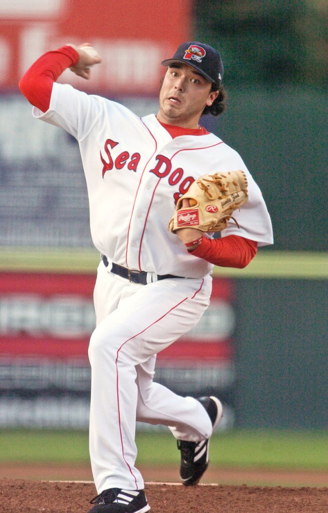 Charlie Zink nearly threw the first no-hitter in Sea Dogs history in 2003, but gave up a bloop single with two outs in the ninth inning.