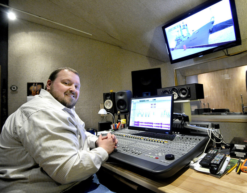 Jim Begley has helped local musicians make their recordings at The Studio in Portland for 15 years. He has branched out to engineering sound for film and TV.