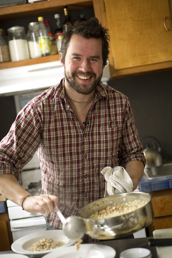 Chef and filmmaker Daniel Klein shares film clips and stories about local food on April 21 at Food + Farm in Portland.