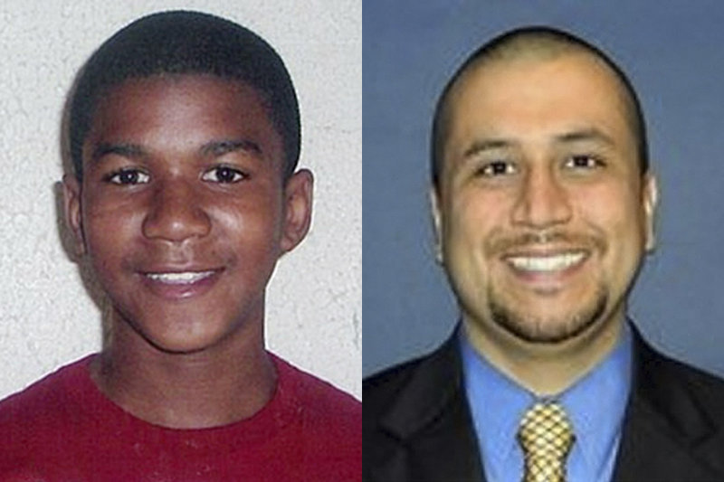 Trayvon Martin and George Zimmerman