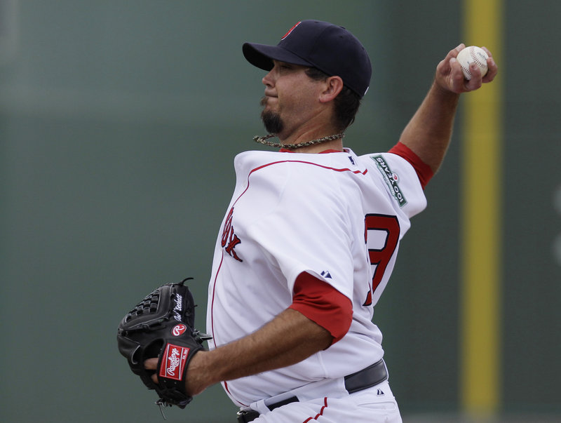 Josh Beckett, who allowed five homers in his first start, will face David Price of the Tampa Bay Rays today. “That first start’s always a crapshoot,” Beckett said. “You’ve got a lot of anxiety leading up to that. You want to do well.”