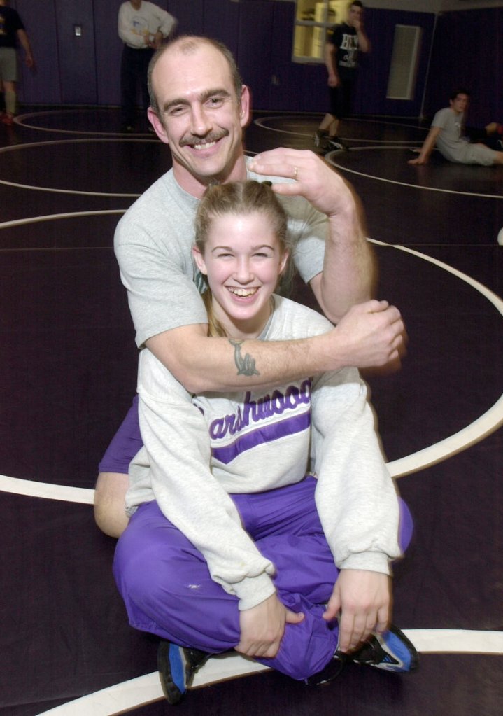Deanna Betterman had outstanding coaching while competing at Marshwood High. Her father, Matt, runs one of the best programs in the state. Deanna and her husband are thinking of opening a wrestling gym in Maine when their own competitive days are over.