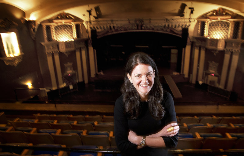 Lauren Wayne, general manager of the State Theatre in Portland, also brings musical acts to other city venues.