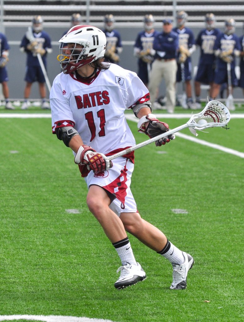 Jason Hichborn, a senior midfielder, leads Bates College in scoring with 12 goals and four assists.