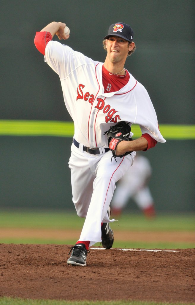 Chris Martin had given up hopes for a baseball career and settled into a job at a warehouse. No more. He found his arm was sound, received the chance to play professionally and has had three straight strong starts for the Sea Dogs.