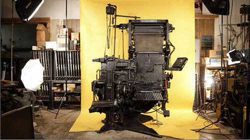 The Linotype was standard equipment in the publishing industry from the late 1800s into the 1960s and ’70s.