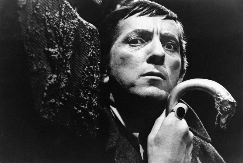 Jonathan Frid is shown in the role of Barnabas Collins in the 1960s original vampire soap opera “Dark Shadows.” Frid died Friday at age 87.