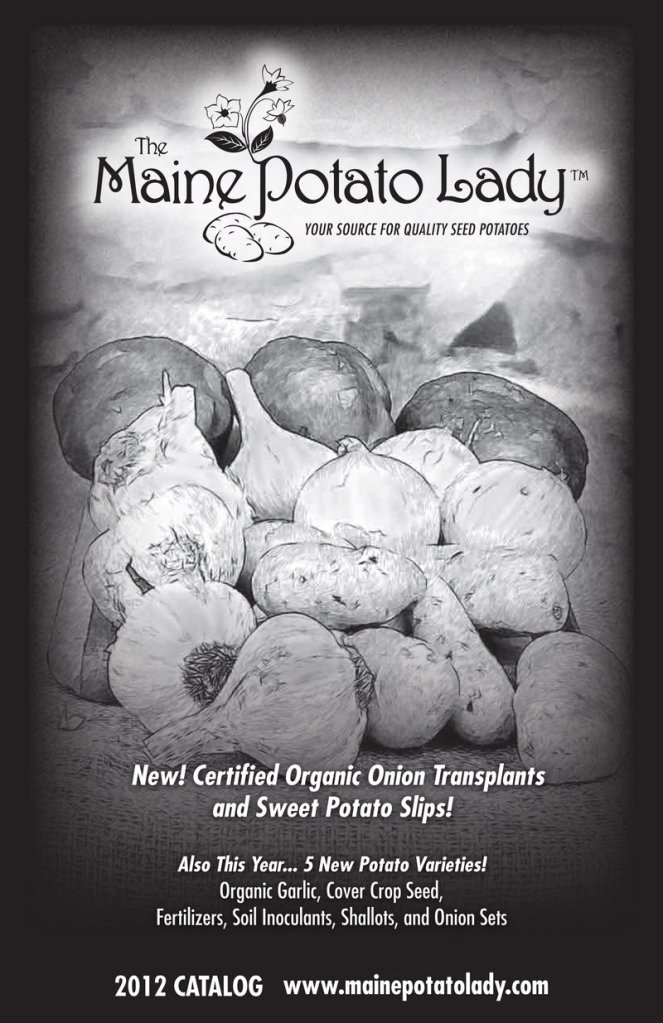 MAINE POTATO LADY; mainepotatolady.com; 343-2270; In business since 2007; Sells a wide variety of seed potatoes, plus sweet potatoes, onion sets and seed garlic. Most of its seeds are organic, and are never genetically engineered or treated with fungicides.