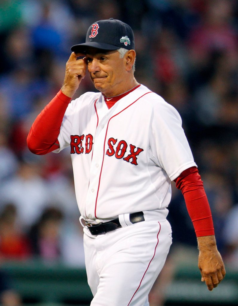 Red Sox Manager Bobby Valentine has the Fenway Park fans booing him after just 14 games. And he heard plenty of boos Saturday during pitching changes in a 15-9 loss.