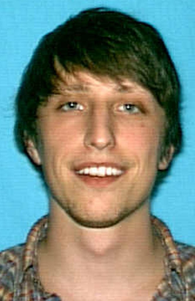 This undated driver's license photo shows Dean Levasseur, 24, of Freeport, who disappeared during a weekend party hosted by University of Maine students at a secluded location in the woods.