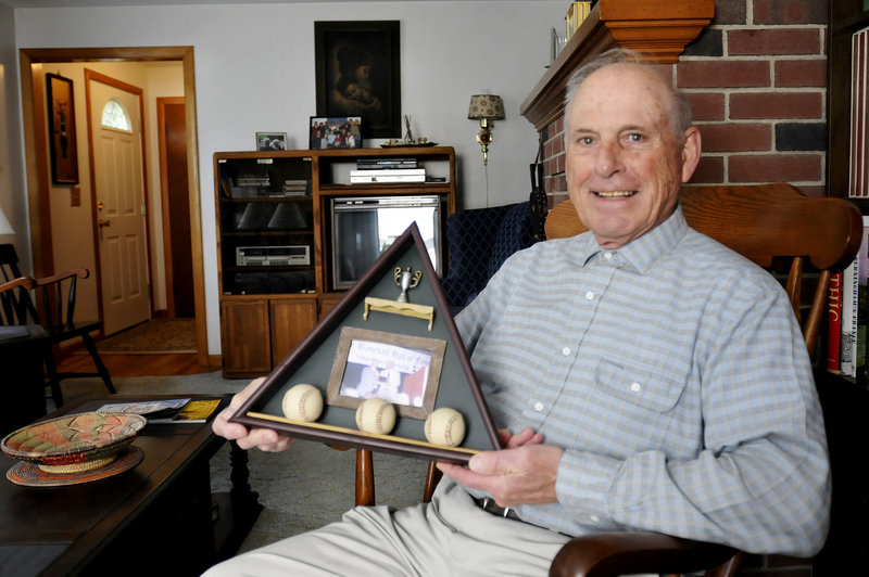 Norm Faucher of Biddeford said he fell short of his goal in 1951 during the high school baseball season. He wanted 10 triples.
