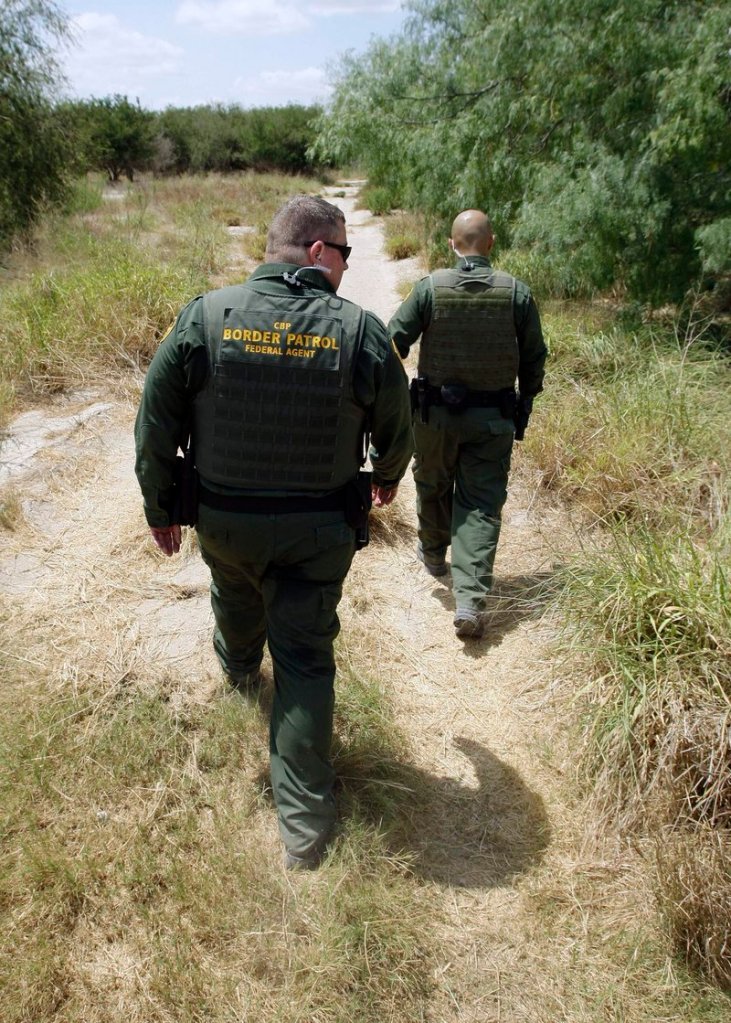 U.S. Customs and Border Patrol agents patrol along the Rio Grande near Penitas, Texas. From October 2011 through March, 5,252 boys and girls under the age of 18 ended up in U.S. custody without a parent or guardian – a 93 percent jump from the same period the previous year.