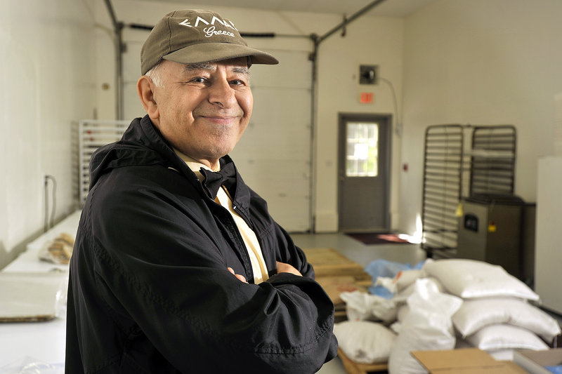 Christos Zoulamis of Papou’s Kitchen is pleased to be in a larger space in Westbrook that will facilitate his expansion plans.