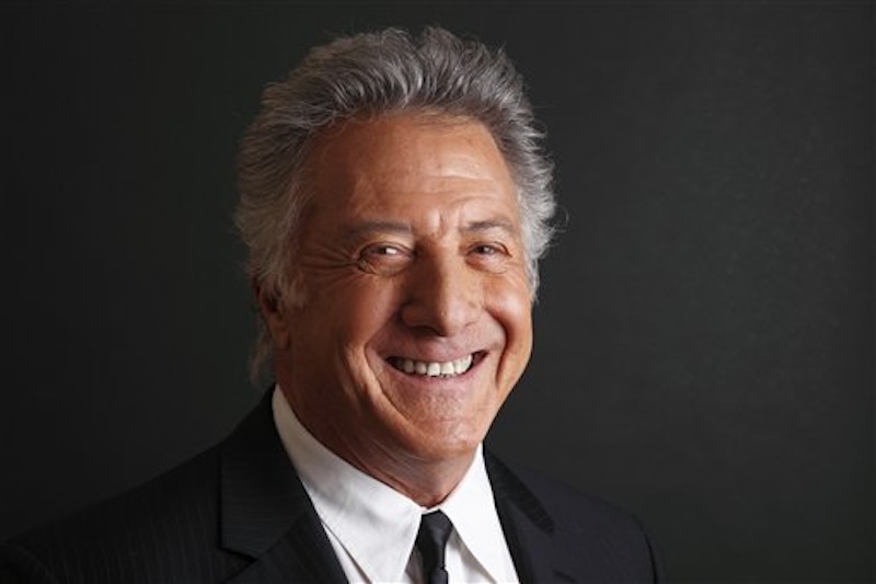 In this Friday, Jan. 13, 2012 file photo actor Dustin Hoffman poses for a portrait for his HBO television series "Luck" at the Television Critics Association Winter Press Tour in Pasadena. A man who had a cardiac arrest while jogging in London's Hyde Park says his life was saved with help from a famous passer-by, Dustin Hoffman. Sam Dempster said Tuesday May 8, 2012, that the actor waited with him after he collapsed on April 27 until paramedics arrived. (AP Photo/Danny Moloshok, file)