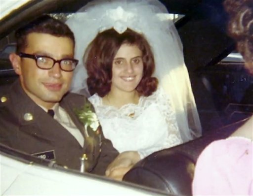 An undated photo of Rose Mary Sabo-Brown with her husband Army Specialist Leslie H. Sabo Jr.