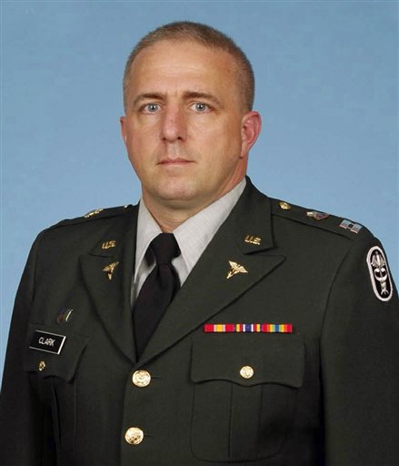 An undated photo provided by the U.S. Army of Capt. Bruce Kevin Clark.