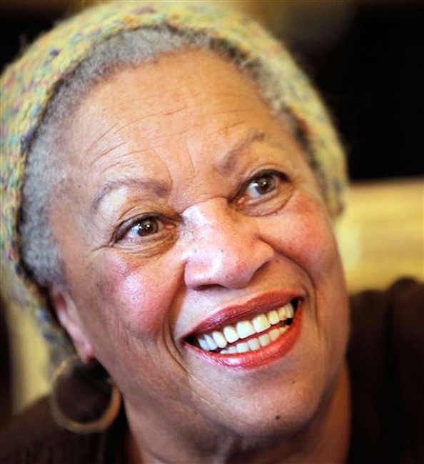 In this is Nov. 3, 2010 file photo of U.S novelist Toni Morrison smiles in Paris. President Barack Obama and first lady Michelle Obama will honor a diverse cross-section of political and cultural icons ó including former Secretary of State Madeleine Albright, astronaut John Glenn, basketball coach Pat Summitt and rock legend Bob Dylan ó with the Medal of Freedom at a White House ceremony Tuesday. The Medal of Freedom is the nation's highest civilian honor. It's presented to individuals who have made especially meritorious contributions to the national interests of the United States, to world peace or to other significant endeavors. (AP Photo/Thibault Camus, File)