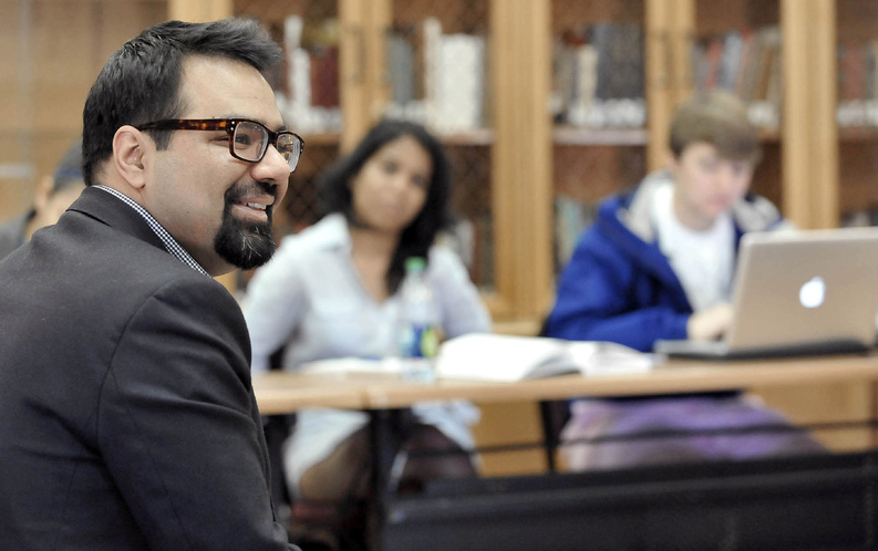 Shiraz Maher, a former radical Islamist, is a visiting lecturer in political science at Washington College in Chestertown, Md., where his personal story adds a unique perspective to his classes.