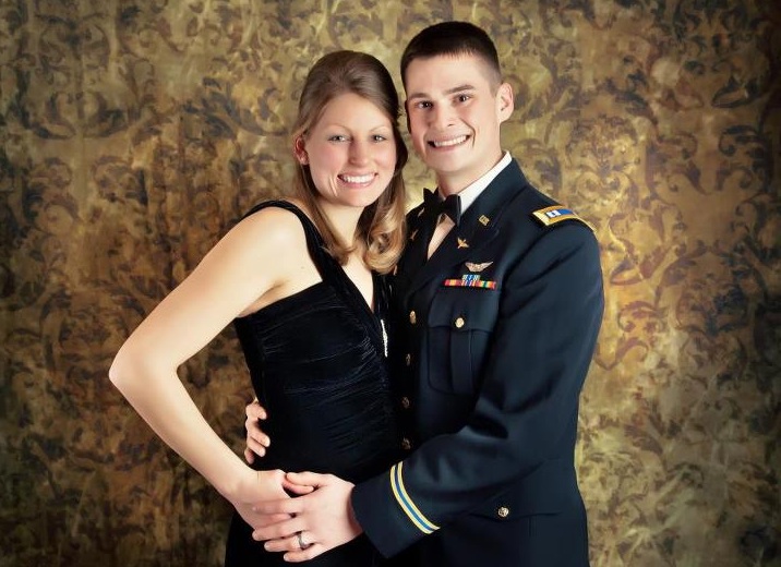 Capt. John “Jay” Brainard III of Newport and his wife, Emily, in a Facebook photo. Darryl Lyon, a former officer for UMaine ROTC, said Brainard was “a pretty accomplished young man, very well-spoken ... one of the best.”