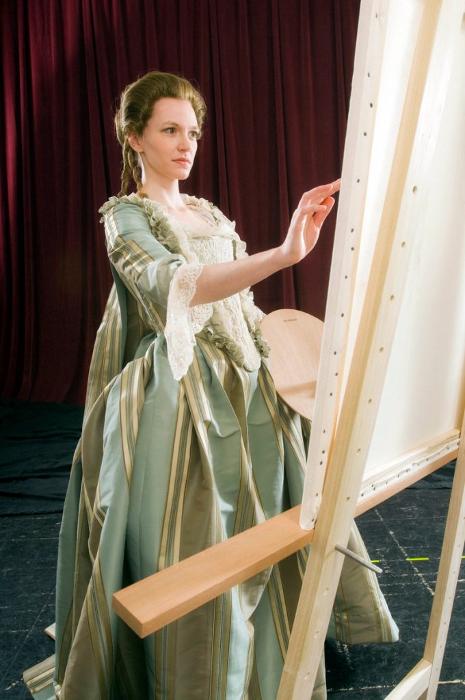 Hewitt portrays painter Elisabeth Louise Vigee Le Brun in the Joel Gross play.