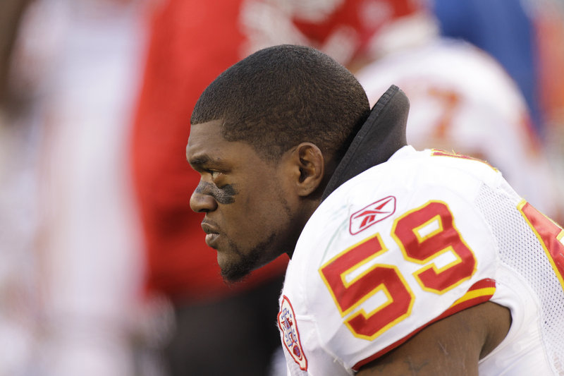 Jovan Belcher’s mother has sued the Kansas City Chiefs, claiming the team failed to care for her son after he was subjected to repetitive head injury.
