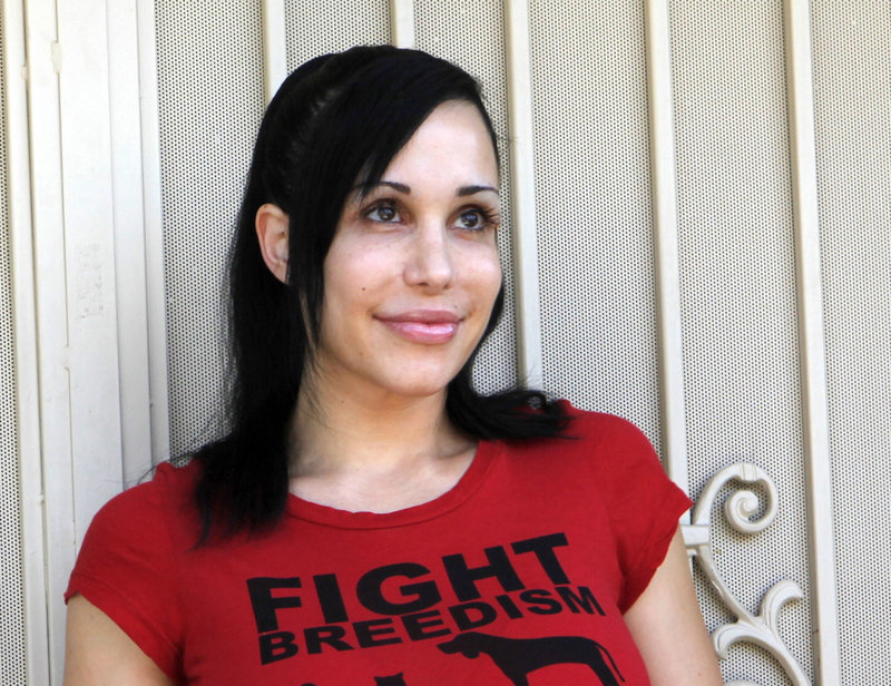 Nadya Suleman of La Habra, Calif., who has 14 kids and no job, has filed for bankruptcy, saying in a court filing that she has as much as $1 million in debt.