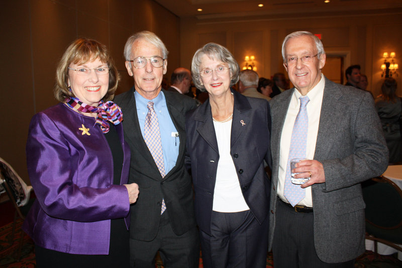Jane Sheehan, Dr. Jim Dineen, Dolly Dineen and Dr. Terry Sheehan.